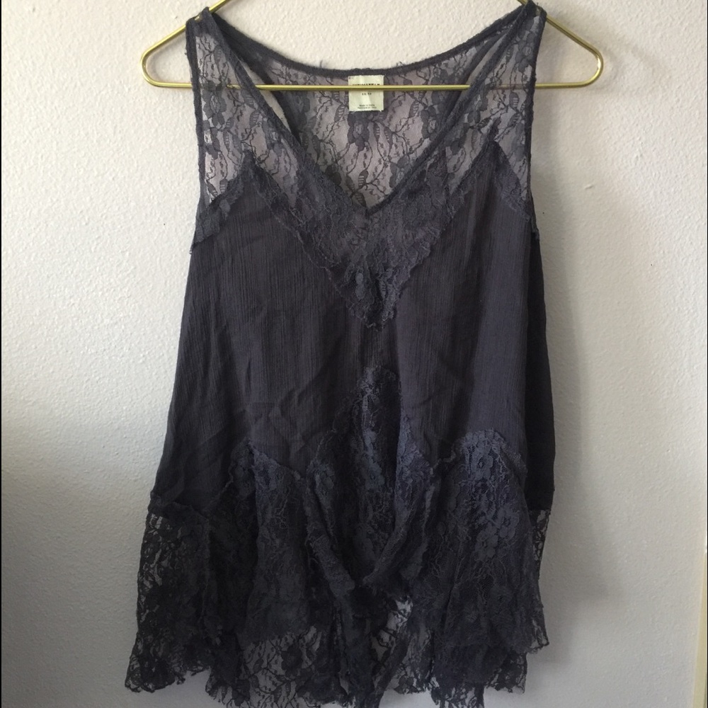 Free People Purple Blouse